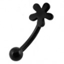 Arcade Blackline Anodisé Noir Fleur