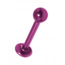 Labret / L&egrave;vre Anodis&eacute; Rose Boule
