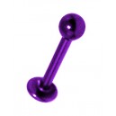 Labret / L&egrave;vre Anodis&eacute; Violet Boule