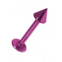 Labret / L&egrave;vre Anodis&eacute; Rose Pique