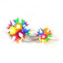 Piercing Nombril Silicone Multicolore / Blanc