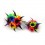 Piercing Nombril Silicone Couleurs / Noir