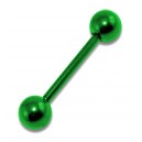 Téton Anodisé Vert Boules