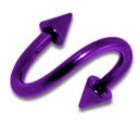 Spirale Anodisé Violet Piques