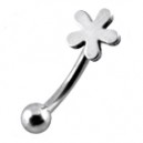 Arcade Acier Chirurgical 316L Fleur