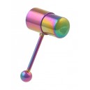 Langue Vibrant Vibe-Bell Anodis&eacute; Multicolore
