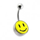 Nombril Acier 316L Logo Smiley