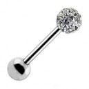 Langue Boule Cristal Blanc