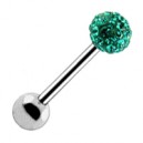 Langue Boule Cristal Emeraude