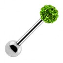 Langue Boule Cristal Vert