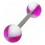 Piercing Langue Acrylique Violet