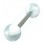 Piercing Langue Acrylique Bleu Clair