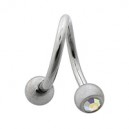 Spirale / Helix Acier Chirurgical Diamant