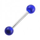 Langue Acrylique Bleu Fonc&eacute; Transparent