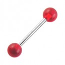 Langue Acrylique Rouge Transparent