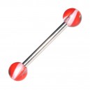 Langue Acrylique Rouge Arlequin