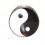 Plug Oreille / Lobe Acier Chirurgical 316L Yin Yang