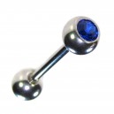 Langue Pierre Zirconium Bleue Marine