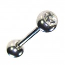 Langue Pierre Zirconium Blanche