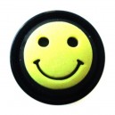 Plug Oreille / Lobe Blackline Smiley Jaune