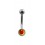 Piercing Arcade Acier Logo Diable