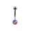 Piercing Arcade Acier Logo USA