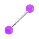 Langue Acrylique Violet Transparent