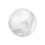 Boule de Piercing Acrylique Blanche UV Marbrée
