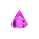 Pique Acrylique Violet Transparent UV Seul