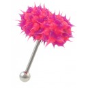Piercing Vibrant Langue Vib-Bell Silicone Violet / Rose