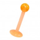 L&egrave;vre / Tragus Stud Bioflex Orange