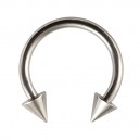 Piercing Fer à Cheval Acier Chirurgical 316L Piques