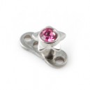 Diamant Etoile Strass Rose