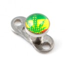 Logo Cannabis Drapeau