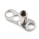 Base V2 en Titane 23G Piercing Microdermique
