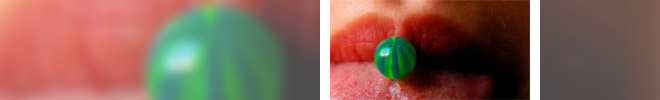 Piercing à la langue