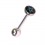 Piercing Langue Acier Pentacle