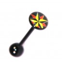 
Langue Blackline Etoiles Jaune / Rouge