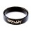 Bijou Bague Noire Réactif UV Tribal