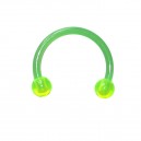 
Tragus / Septum Bioplast Vert Boules