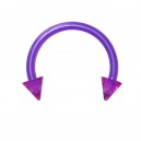 
Tragus / Septum Bioplast Violet Piques