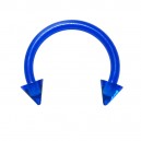 
Tragus / Septum Bioplast Bleu fonc&eacute; Piques