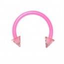 
Tragus / Septum Bioplast Rose Piques