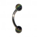 Arcade Acrylique Cercles Arc-en-ciel