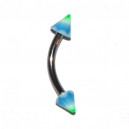 Arcade Acrylique Vagues Bleu / Vert