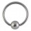 Piercing Anneau Acier Chirurgical fermeture Boule