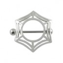 Piercing T&eacute;ton Acier Chirurgical Ornement Toile