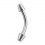 Piercing Arcade Acier Chirurgical Cônes Diamants Blancs