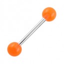 
Langue Acrylique Orange Transparent
