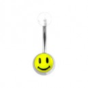 
Nombril Acrylique Transparent Smiley